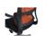 Офисное кресло Аклас Дориан BL TILT Оранжевый (K-09 Orange OS-3000 Black) (00144001)