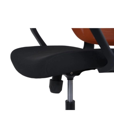Офисное кресло Аклас Дориан BL TILT Оранжевый (K-09 Orange OS-3000 Black) (00144001)