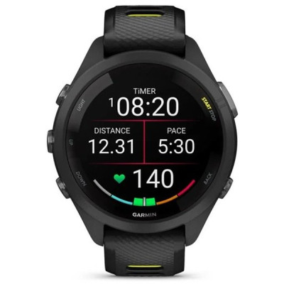 Смарт-годинник Garmin Forerunner 265S, Black, GPS (010-02810-13)