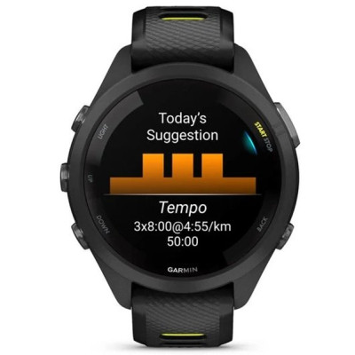 Смарт-годинник Garmin Forerunner 265S, Black, GPS (010-02810-13)