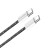Дата кабель USB-C to USB-C 2.0m (braided cotton) (PD Fast Charging 60W) 3.0А black ColorWay (CW-CBPDCC068-BK)