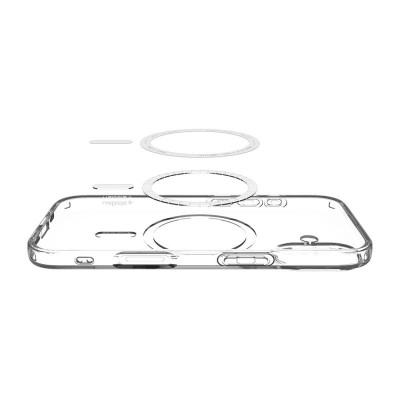 Чохол до мобільного телефона Spigen Liquid Crystal MagFit iPhone 17 Clear White (ACS10397)