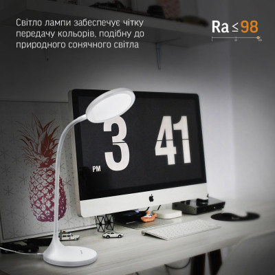 Настільна лампа Videx VL-TF14W 20W 4100K white (26430)
