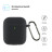 Чохол для навушників Armorstandart Ultrathin Silicone Case With Hook для Apple AirPods 2 Black (ARM59679)