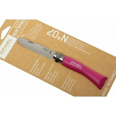 Ніж Opinel №7 &quot;My First Opinel&quot; pink (001699)