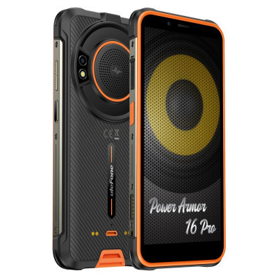 Мобільний телефон Ulefone Power Armor 16 Pro 4/64Gb Orange (6937748734840)