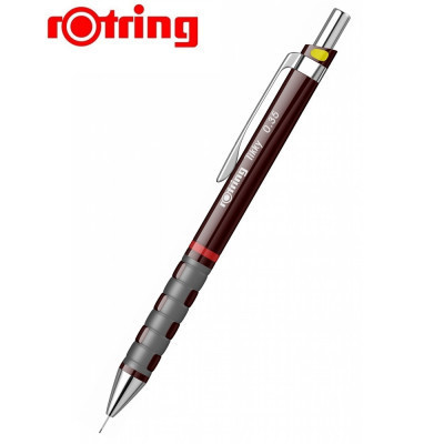 Олівець механічний Rotring Drawing TIKKY Burgundy (ISO) PCL 0,35 (R1904510)
