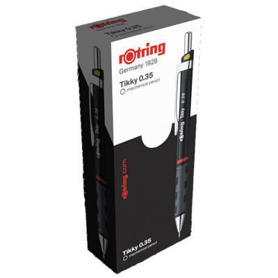 Олівець механічний Rotring Drawing TIKKY Burgundy (ISO) PCL 0,35 (R1904510)