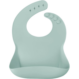 Слинявчик MinikOiOi Basics-Bib силіконовий 100 (River Green) (101020058)