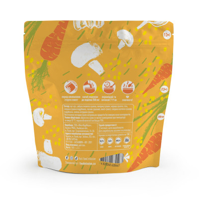 Їжа швидкого приготування Food Mission Кус-кус з овочами 100 г (fm.30467)