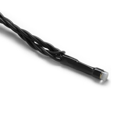 Гірлянда Twinkly Smart LED Strings RGBW 250, BT+WiFi, Gen II, IP44, кабель ч (TWS250SPP-BEU)