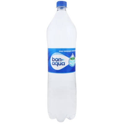 Мінеральна вода BonAqua Сильногазована 1.5 л (5449000027757)