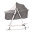 Крісло-гойдалка Lorelli 3 в 1 grey (ALICANTE grey)