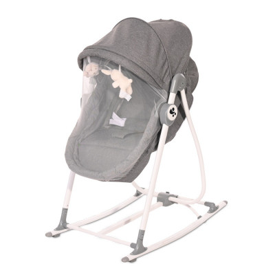 Крісло-гойдалка Lorelli 3 в 1 grey (ALICANTE grey)