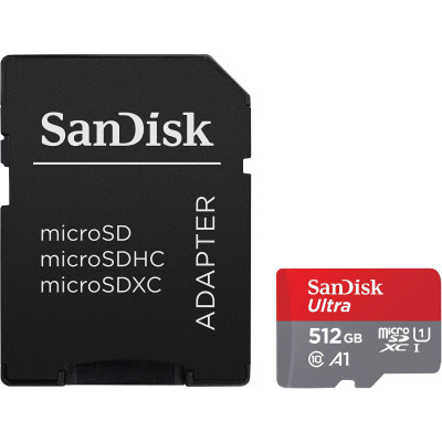 Карта пам&#039;яті SanDisk 512GB microSDXC class 10 UHS-I Ultra (SDSQUAC-512G-GN6MA)