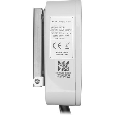 Зарядна станція для електромобілів HiSmart Type 2, 22kW, 32A (EV200719)