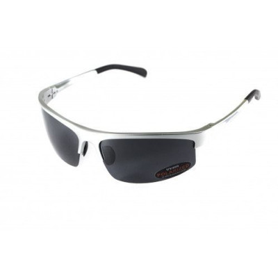 Сонцезахисні окуляри BluWater Alumination-5 Silver Polarized Сірі (4АЛЮМ5-С20П)