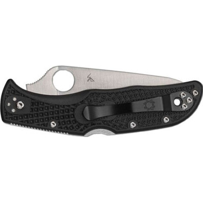Ніж Spyderco Endela Thin Red Line Serrated (C243FPSBKRD)