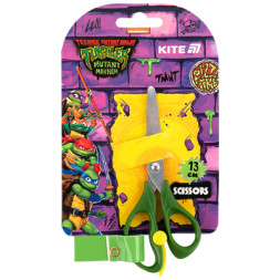 Ножиці Kite з пружиною Ninja Turtles, 13 см (NT25-129)