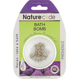 Бомбочка для ванни Nature Code Provence 100 г (4820205302619)