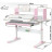 Парта ErgoKids TH-330 Pink (TH-330 W/PN)