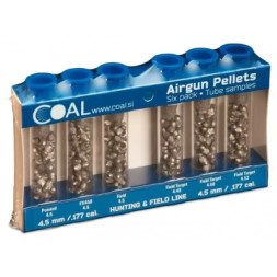 Пульки Coal Hunting &amp; Field Line Pellets 4,5 мм тестовий набір (6TS-HF45)