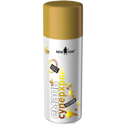 Аерозольна фарба для автомобіля New Ton &quot;Супер хром&quot; золото 400 мл (000000677)