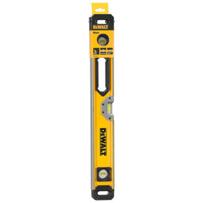 Рівень DeWALT BOX BEAM LEVELS, алюмінієвий, 3 капсули, 600 мм (DWHT0-43224)