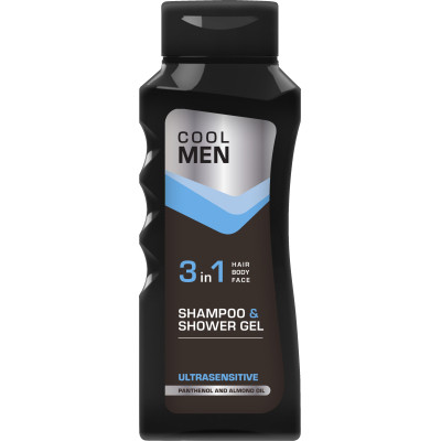 Гель для душу Cool Men Ultrasensitive 400 мл (4823015936180)