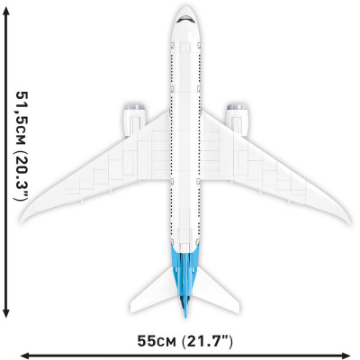 Конструктор Cobi Боінг 787 Дрімлайнер 1:110, 836 деталі (COBI-26603)