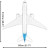 Конструктор Cobi Боінг 787 Дрімлайнер 1:110, 836 деталі (COBI-26603)