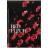 Книга записна Axent Red fleur А5, 96 аркушів, клітинка, тверда обкладинка (8459-3-A)