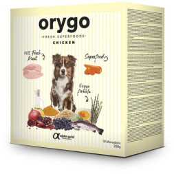 Напіввологий корм для собак Orygo Chicken (18х200 г) 3.6 кг (8436586312121)