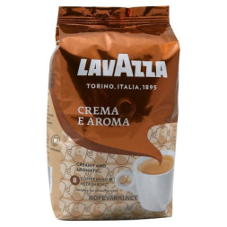 Кава Lavazza в зернах 1000г, пакет, &quot;Crema Aroma&quot; (prpl.24441)