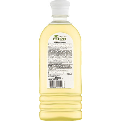 Шампунь Ekolan Чистотіл 500 мл (4820217132518)