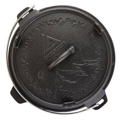 Котел туристичний Groenberg Askja Pot 25 cm / 4 L Black (266016) (DAS303243)