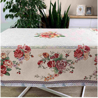 Скатертина Прованс гобеленова Manila 130х140 см (21798)
