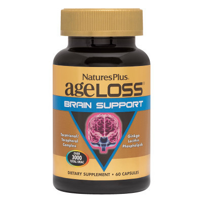 Вітамінно-мінеральний комплекс Natures Plus Комплекс Для Підтримки Мозку, AgeLoss Brain Support, 60 капс (NTP8011)
