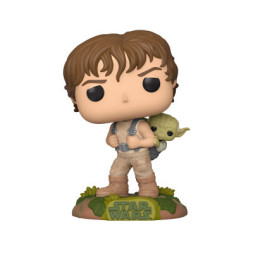 Фігурка для геймерів Funko Pop серії Зоряні війни. Люк з Йодою (46768)