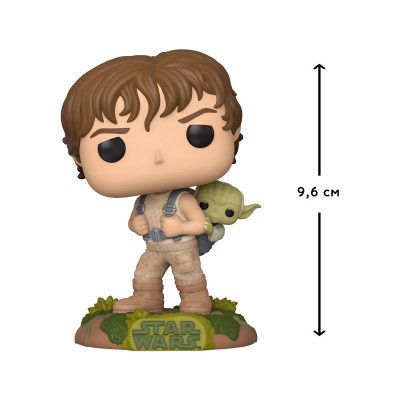 Фігурка для геймерів Funko Pop серії Зоряні війни. Люк з Йодою (46768)