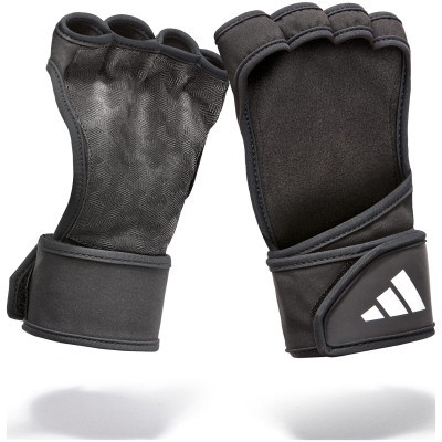 Рукавички для фітнесу Adidas Open Back Training Gloves ADGB-15062 чорний M (885652026253)