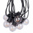Гірлянда YES! Fun LED IP44, вулична 10 ламп, 5 м, тепло-біла, 8 м (801170)