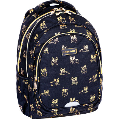 Рюкзак шкільний Head AB300 GOLDEN PUPPY з золотистим ефек... (502024108)