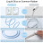 Дата кабель USB 2.0 AM to Lightning 1.2m 2.4A Jelly Liquid Silica Gel Blue Baseus (CAGD000003)