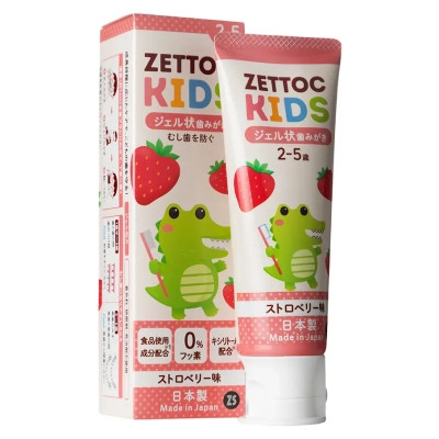Дитяча зубна паста Zettoc Nippon Полуниця 60 г (4582118955305)