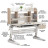 Парта Mealux Trenton Wood (BD-580 Wood)