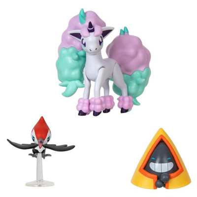 Фігурка Pokemon набір W17 - Снорант, Пікіпек, Поніта (PKW3053)