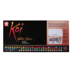 Акварельні фарби Sakura KOI SKETCH BOX, 72шт (084511316614)