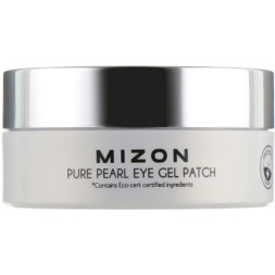 Патчі під очі Mizon Pure Pearl Eye Gel Patch Гідрогелеві З екстрактом білих перлів 60 шт. (8809579273158)