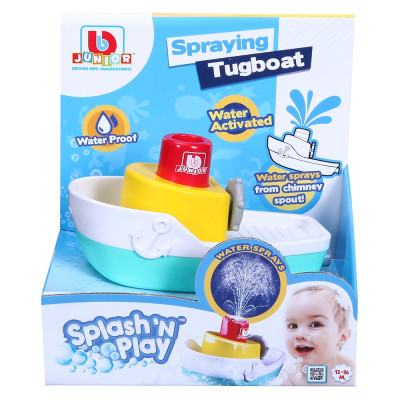 Іграшка для ванної Bb Junior Splash &#039;N Play Spraying Tugboat Катер (16-89003)